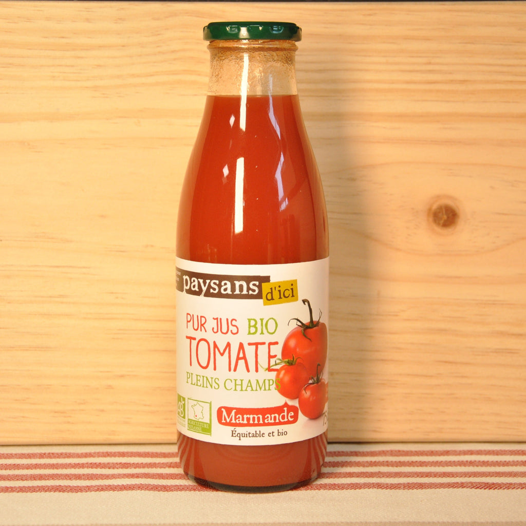 Jus de tomates de Marmande BIO - 75cL Ethiquable vrac-zero-dechet-ecolo-montaudran