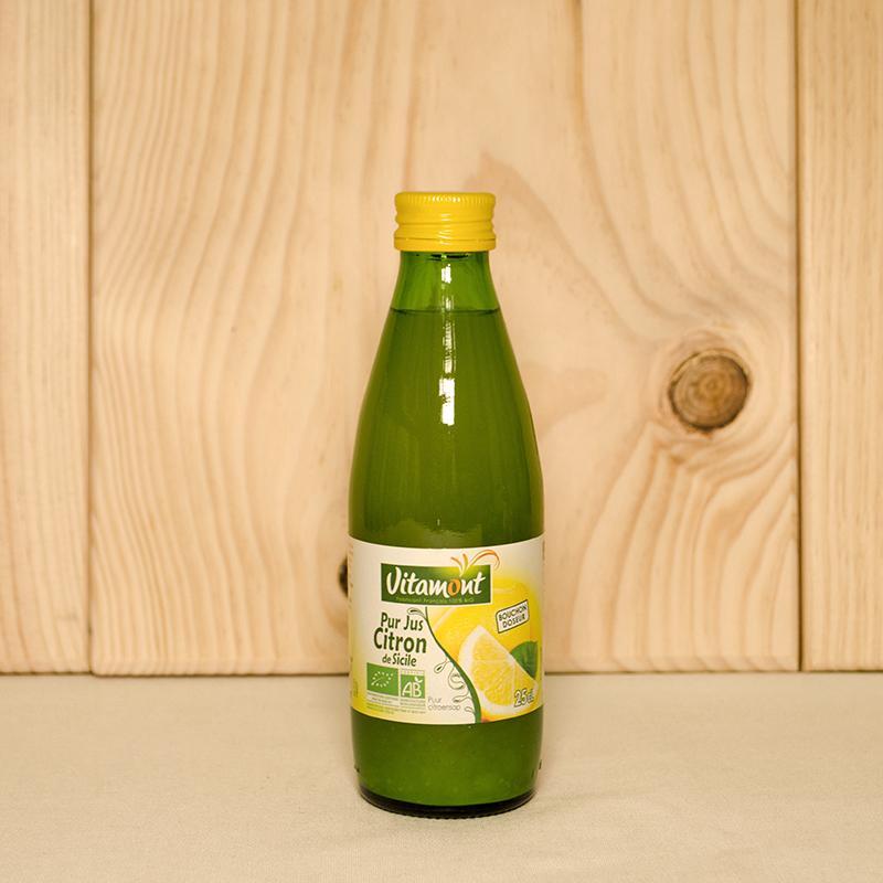 Mini pur jus de citron bio - 25cl Vitamont vrac-zero-dechet-ecolo-montaudran