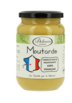 Moutarde de Dijon 100% française - 200g Delouis vrac-zero-dechet-ecolo-montaudran