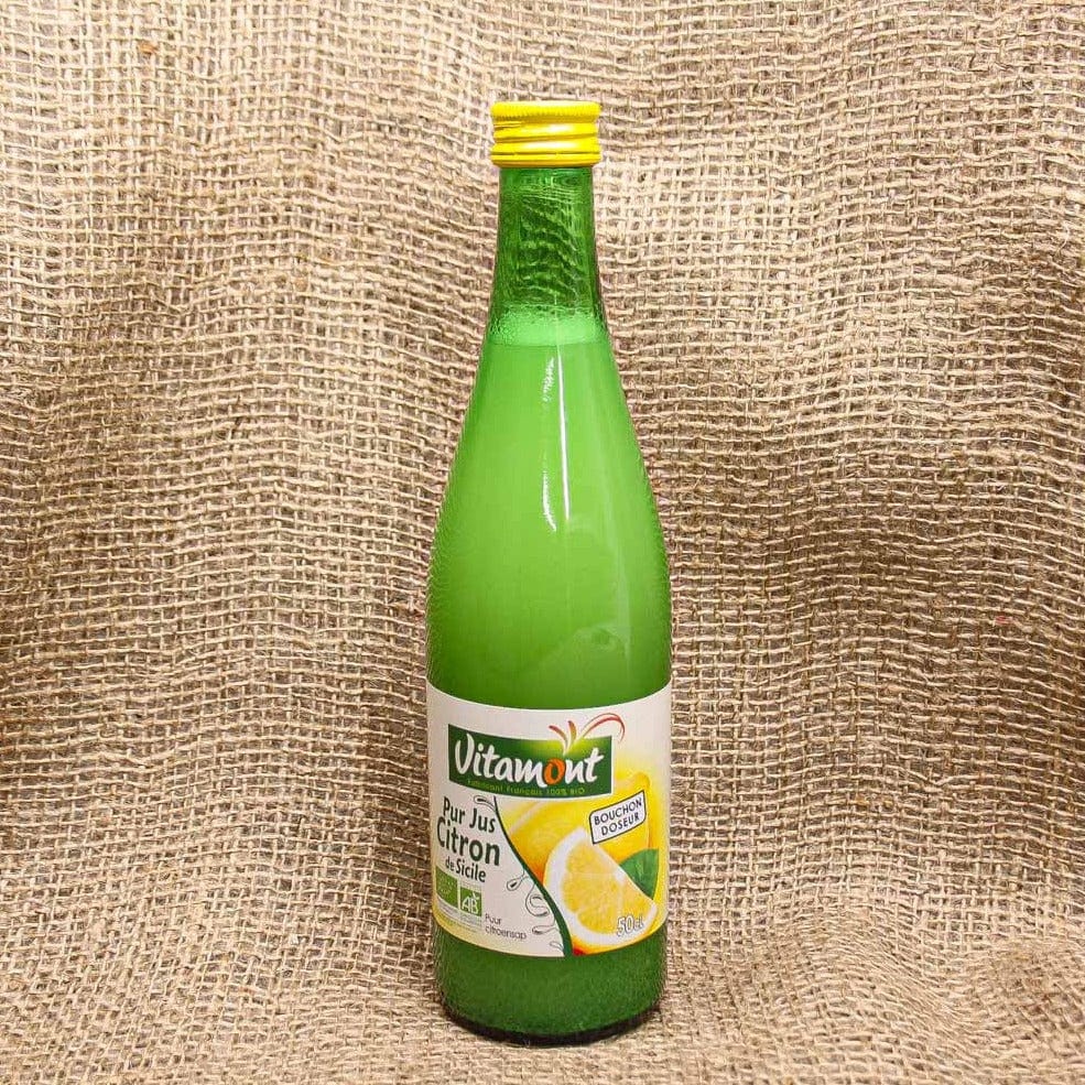 Pur jus de citron de Sicile BIO - 50cl Vitamont vrac-zero-dechet-ecolo-montaudran
