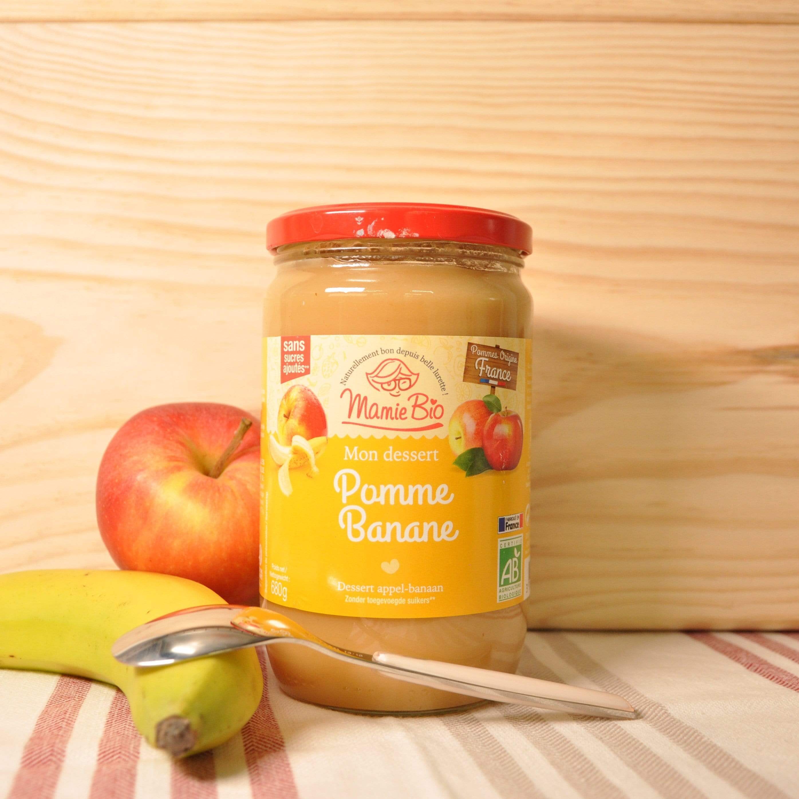 Purée pomme banane BIO - 680g