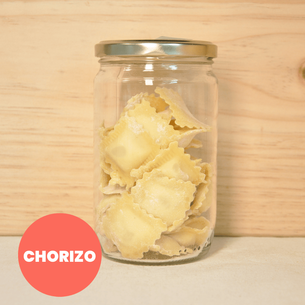 Raviolis chorizo - Pâtes fraîches - 300g Che Pasta Nonna vrac-zero-dechet-ecolo-montaudran