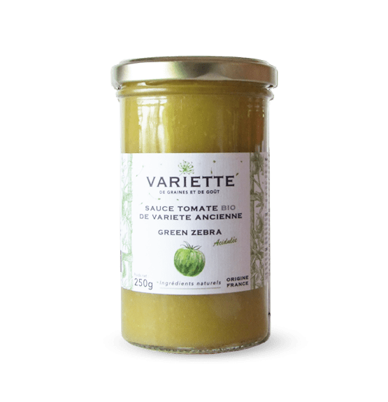 Sauce tomate Green Zebra Bio - 250g Variette vrac-zero-dechet-ecolo-montaudran