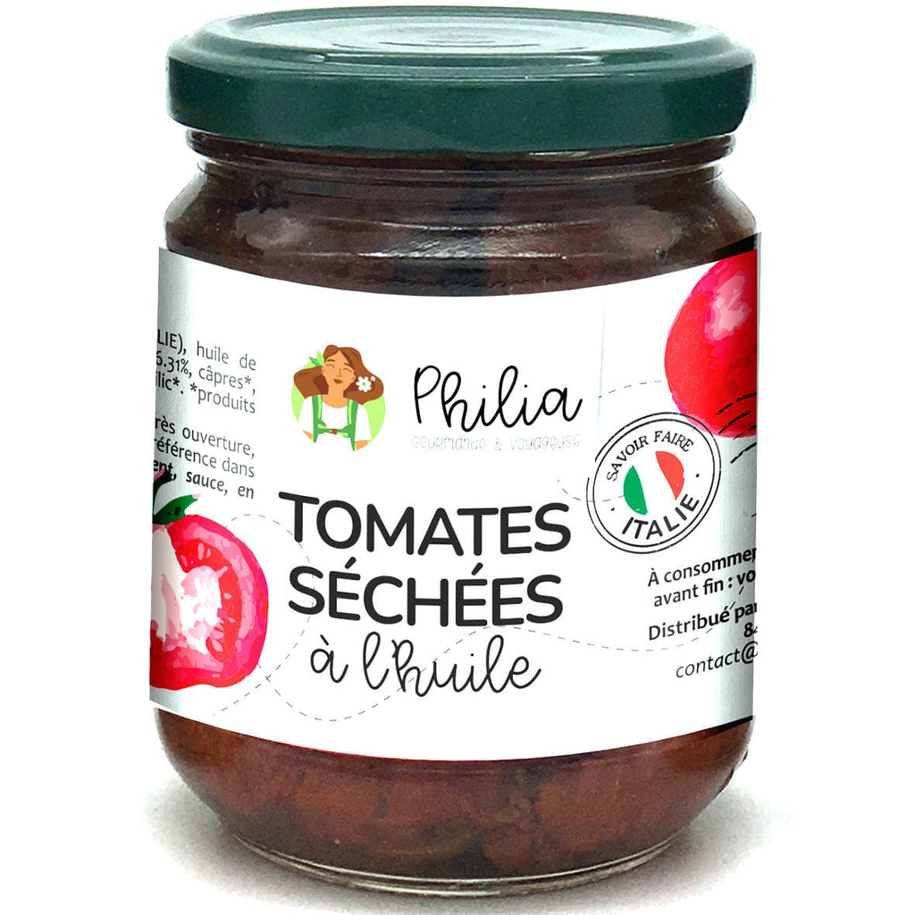 Tomates séchées à l'huile BIO - 130g PNE Philia vrac-zero-dechet-ecolo-montaudran