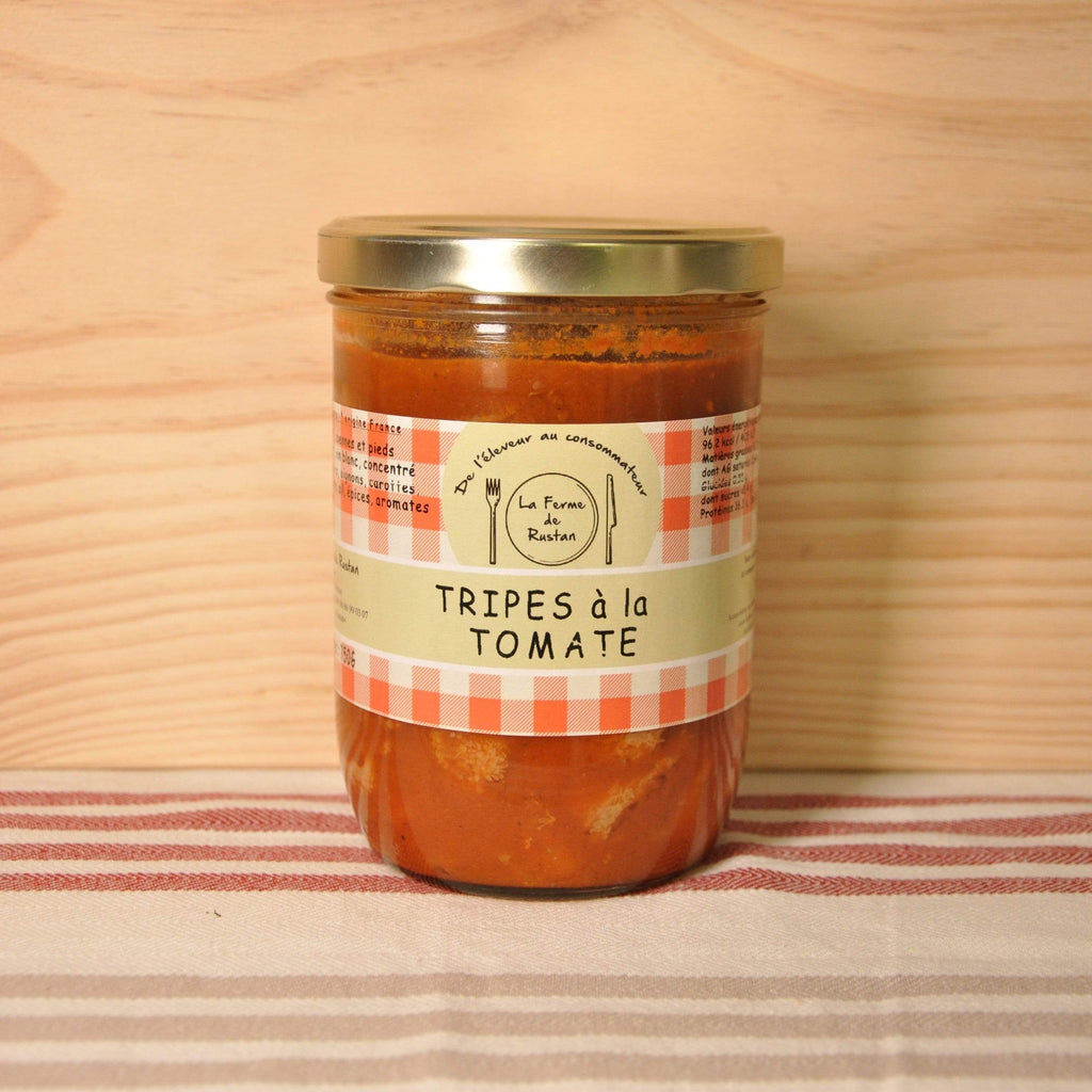 Tripes à la tomate - 750g Ferme de Rustan vrac-zero-dechet-ecolo-montaudran